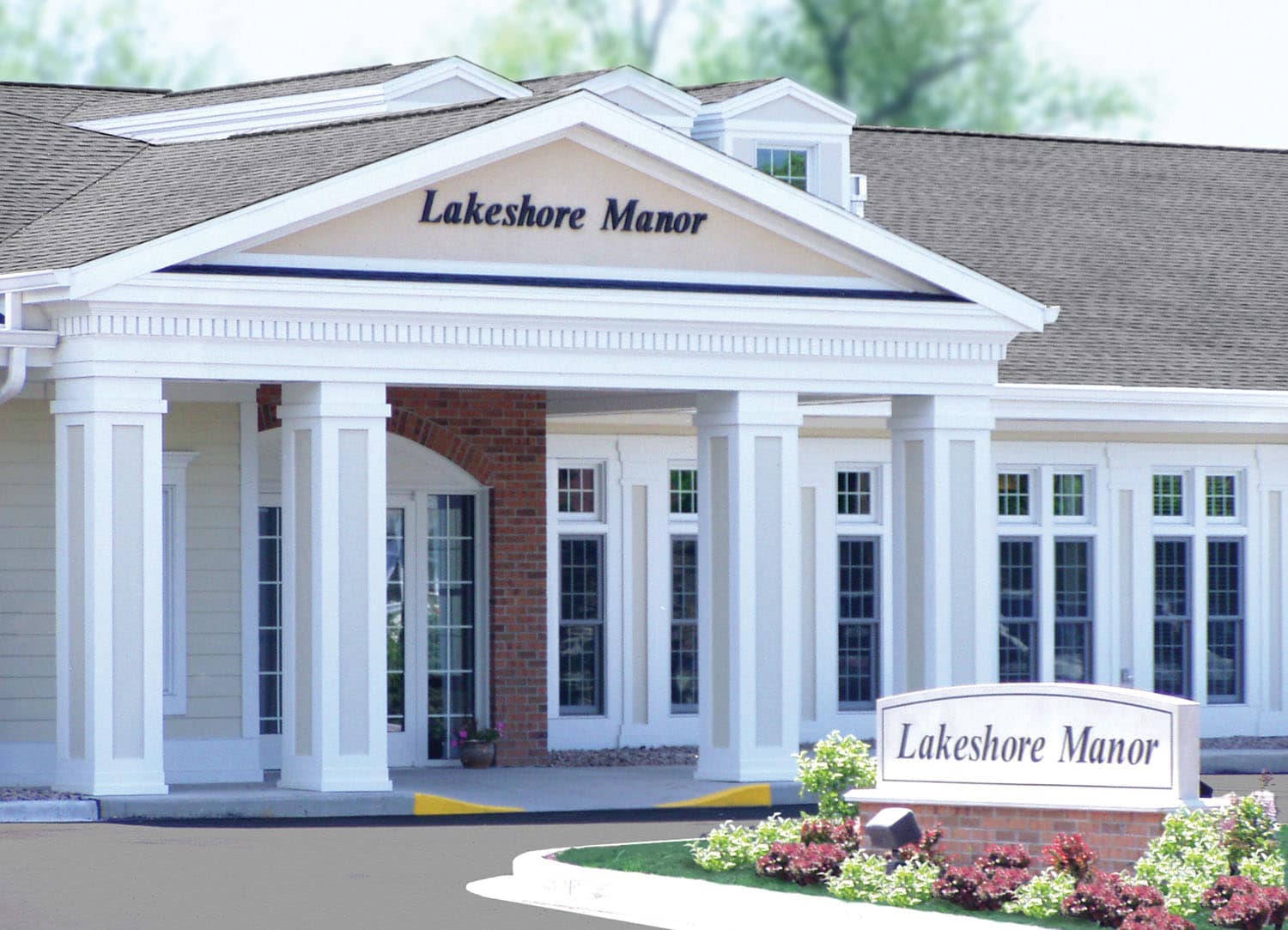 lakeshore manor front entrance