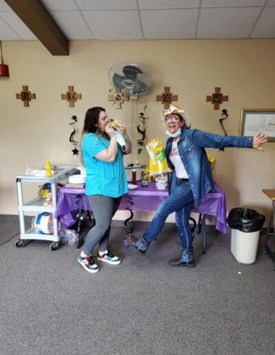 employees having fun at eden