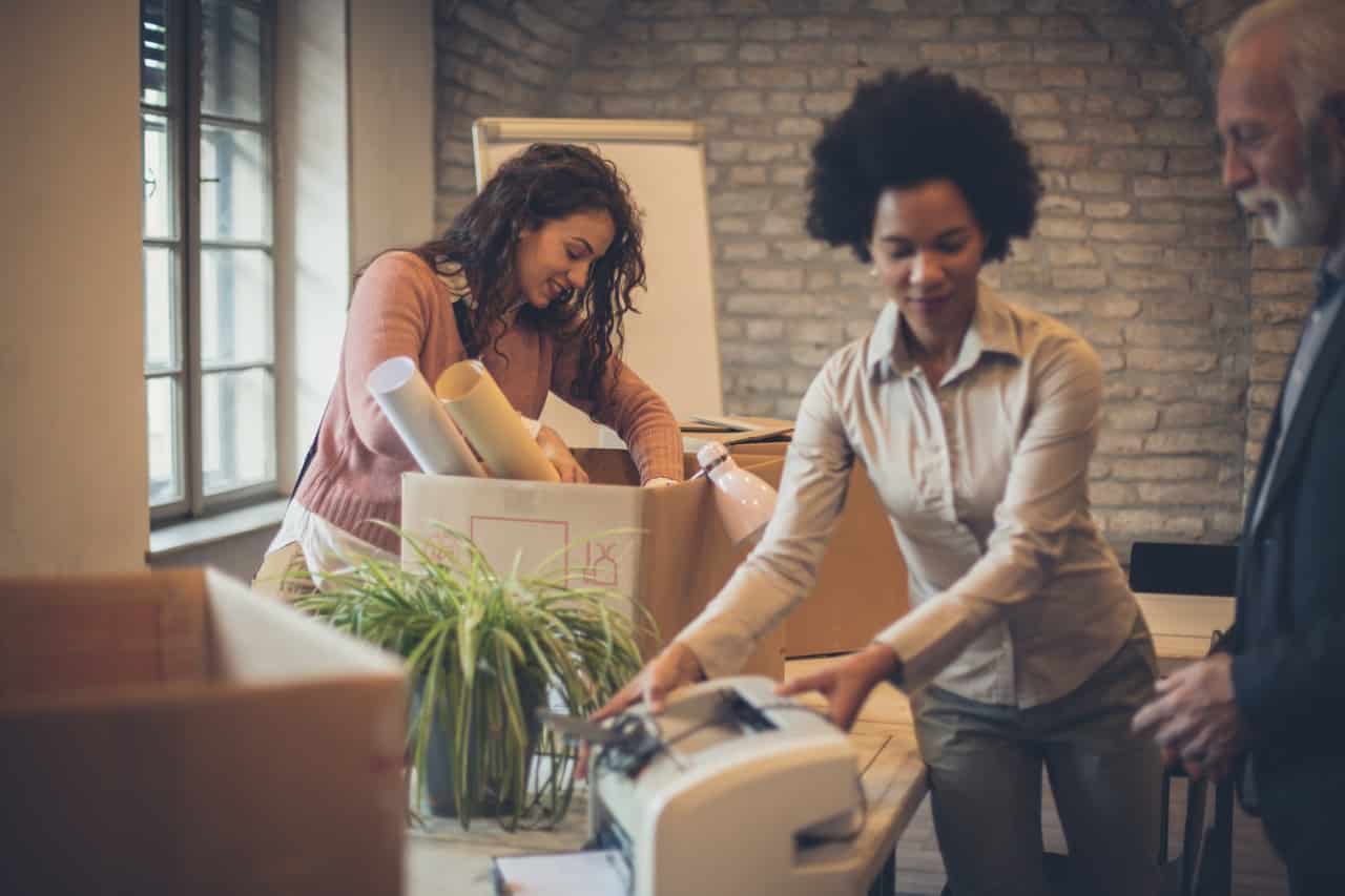 Family members helping their elderly loved one pack for skilled nursing stay